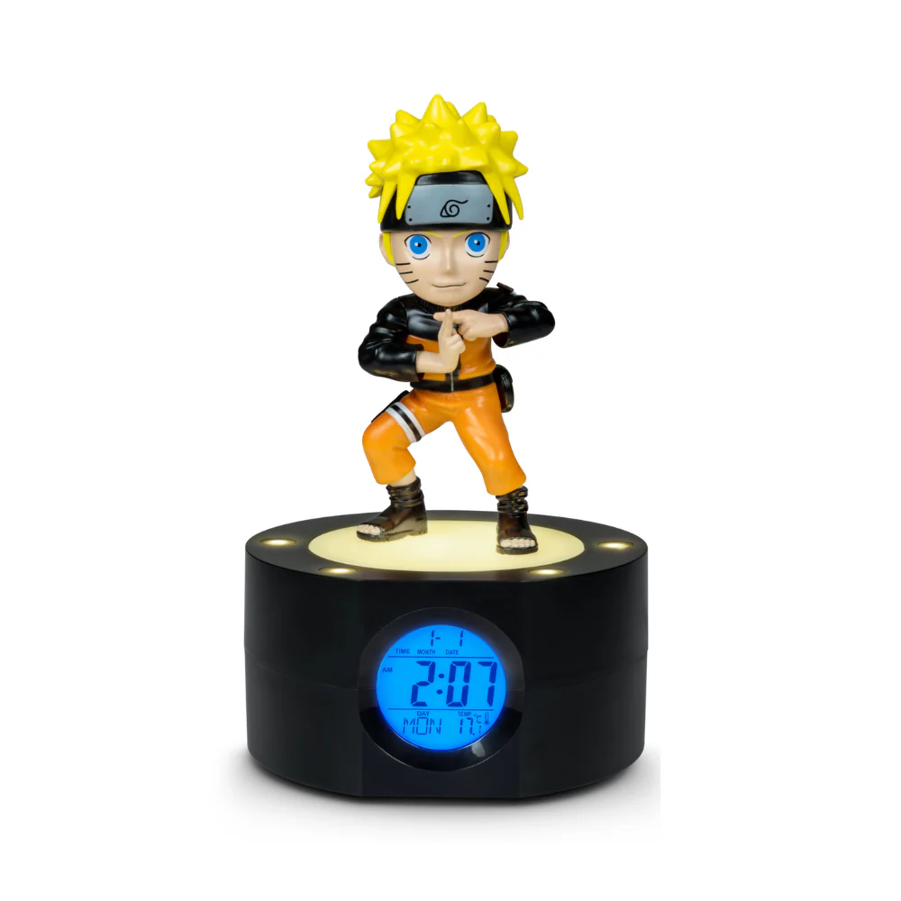 Naruto Shippuden Light Up Naruto Alarm Clock