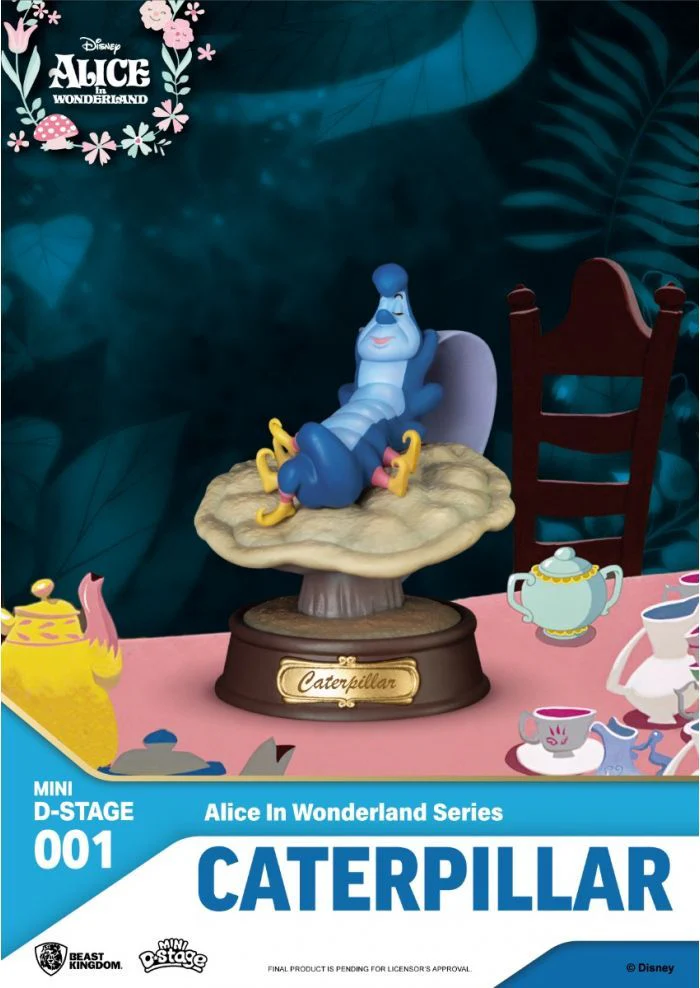 Alice in Wonderland Series Caterpillar Mini Diorama Stage by Beast Kingdom - Image 2