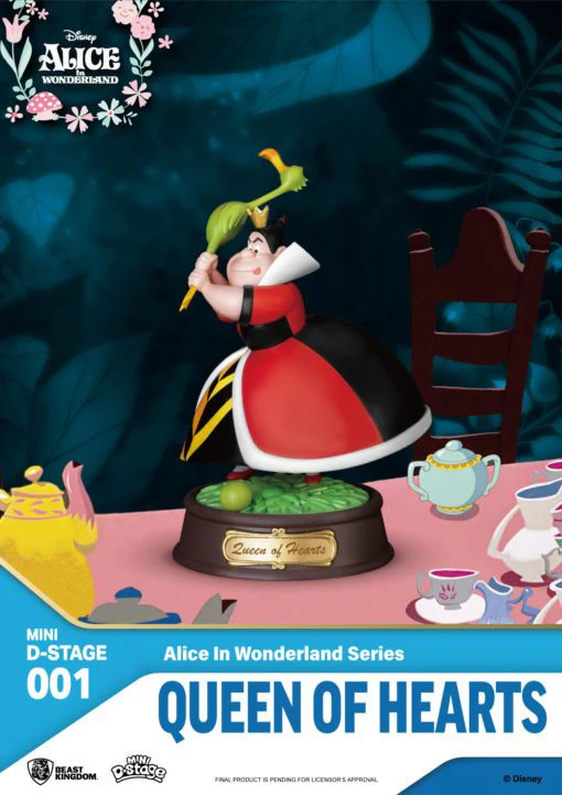 Alice in Wonderland Series Queen of Heart Mini Diorama Stage by Beast Kingdom - Image 2