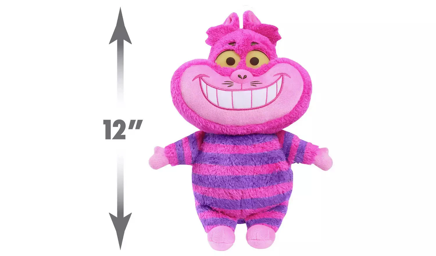 Disney Junior Alice's Wonderland Bakery Chat and Glow Cheshire Cat Plush Toy - Image 3