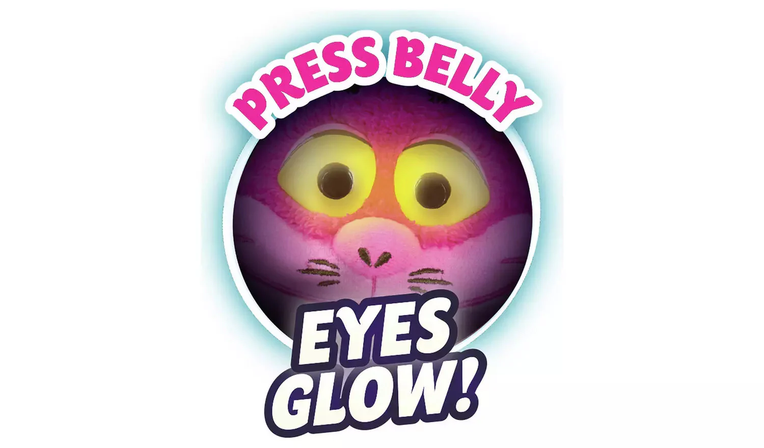 Disney Junior Alice's Wonderland Bakery Chat and Glow Cheshire Cat Plush Toy - Image 4