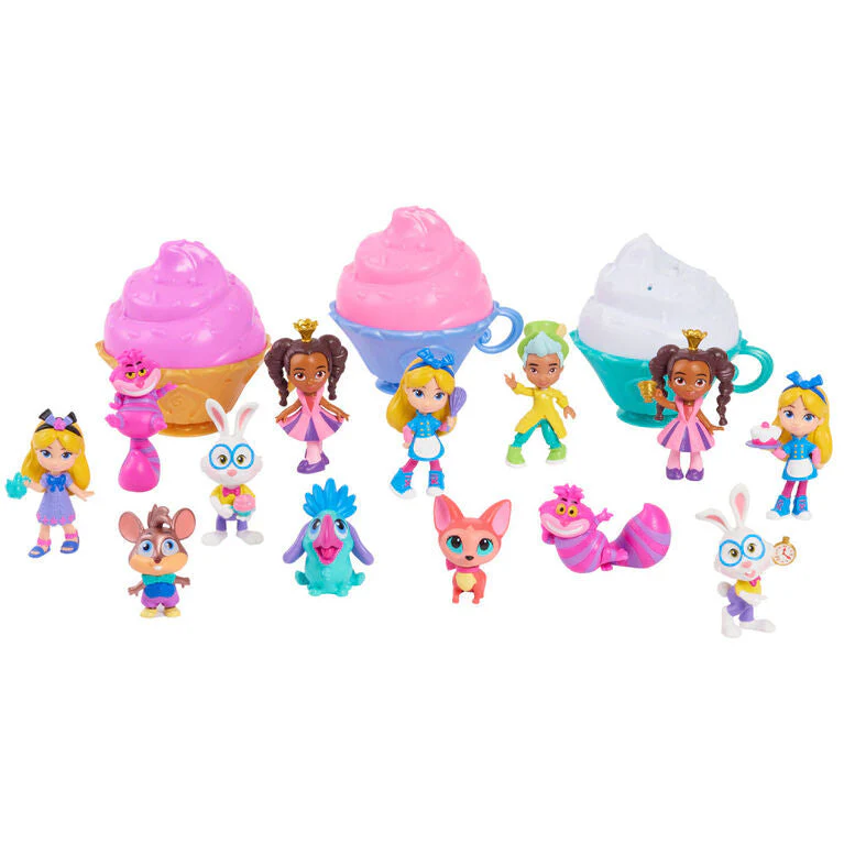 Disney Junior Alice's Wonderland Bakery Tea Party Capsule Figures Blind Box - Image 3