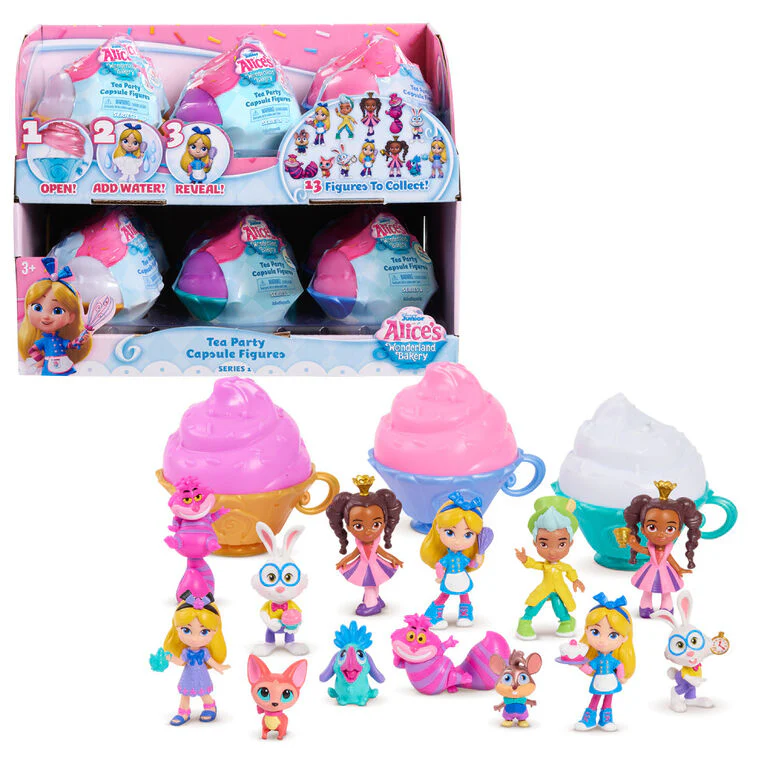 Disney Junior Alice's Wonderland Bakery Tea Party Capsule Figures Blind Box - Image 4