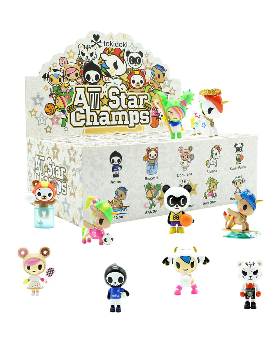 Tokidoki All Star Champs Series 1 3” Blind Box Vinyl Figure - Image 2