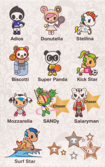 Tokidoki All Star Champs Series 1 3” Blind Box Vinyl Figure - Image 3