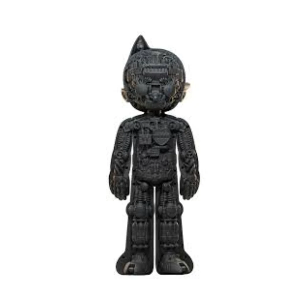 Astro Boy Mechanical Clear (Full Black) (230M Articulated Alloy Figure By Hung Hing Toys