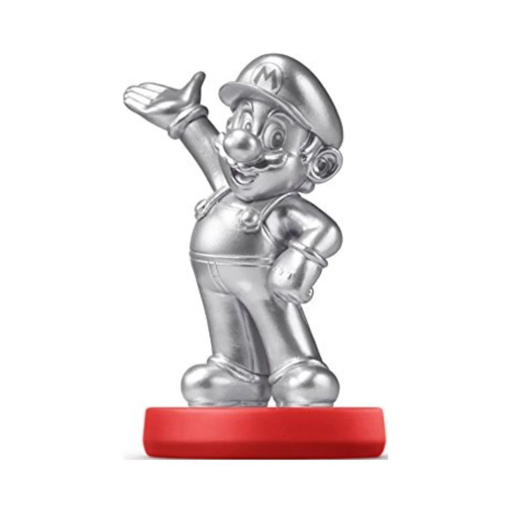 Amiibo - Silver Mario (Super Mario)
