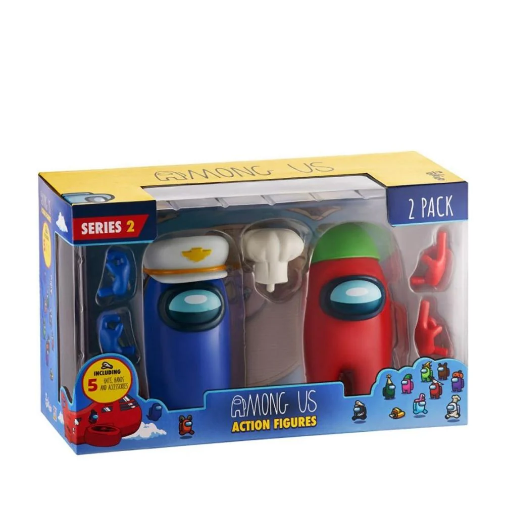 Among Us 11.5" Action Figures 2 Pack Window Box Series 2