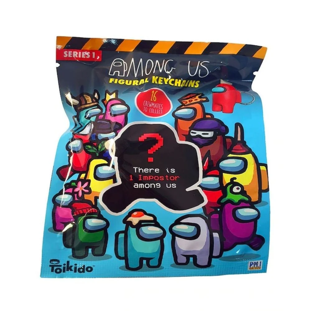 Among Us Figural Keychains in Foilbag