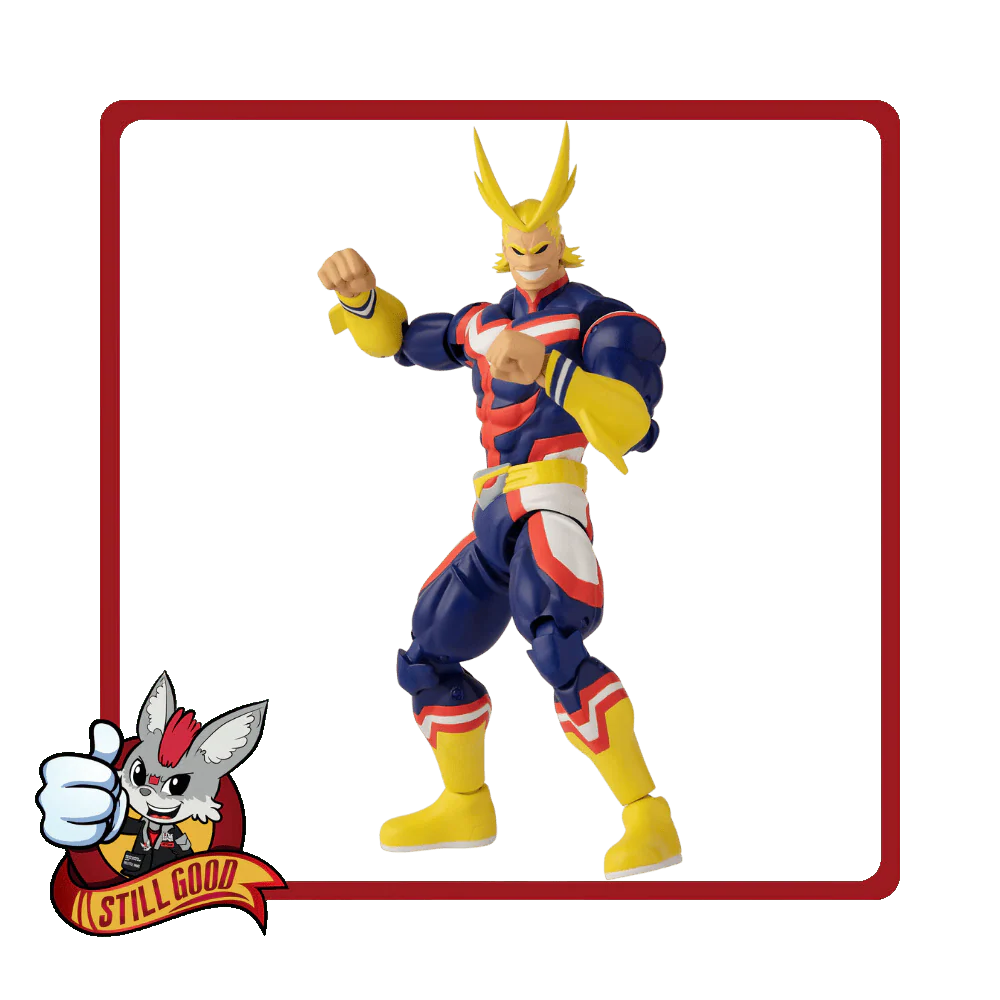 ANIME HEROES ACADEMIA ALL MIGHT 6" [DAMAGED BOX]