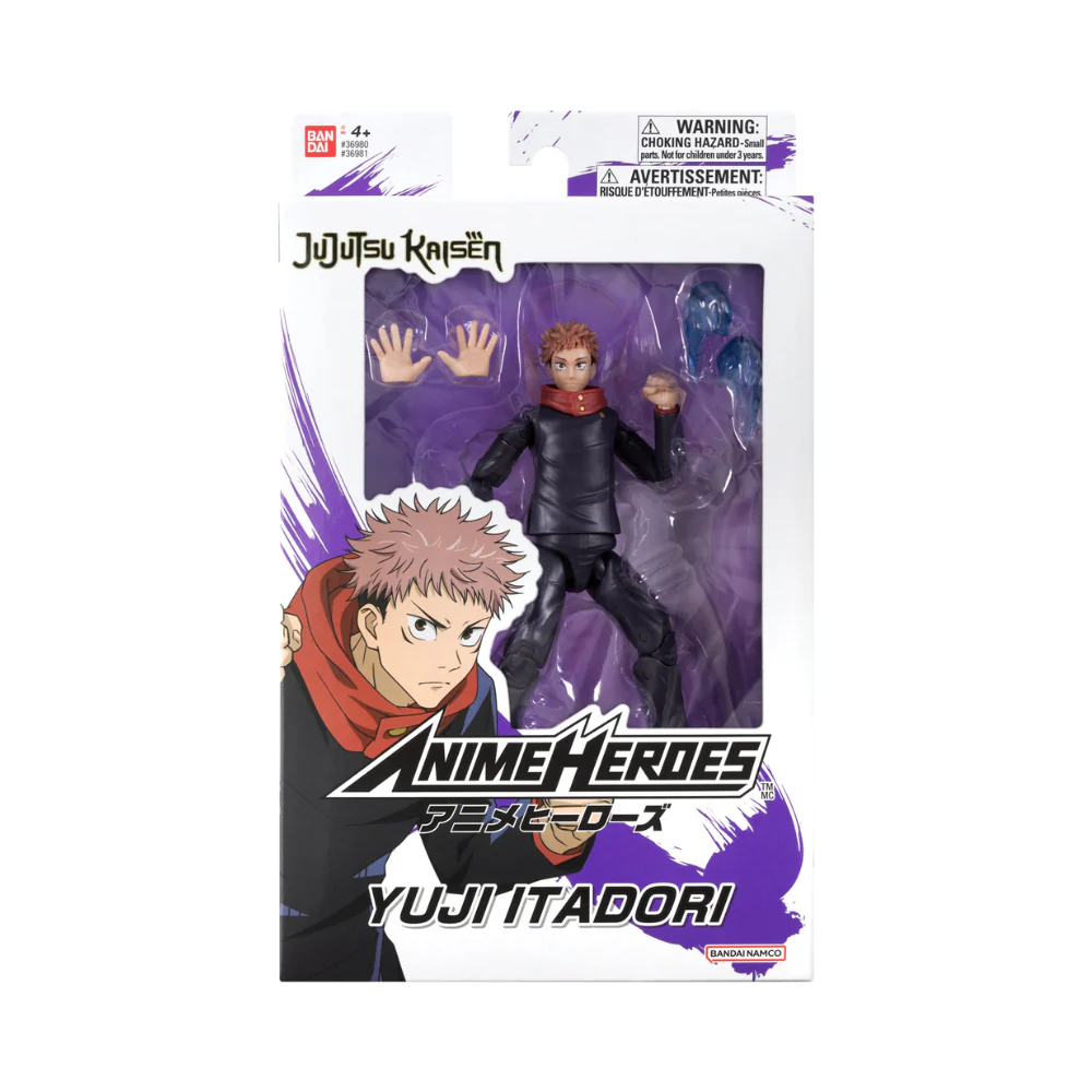 Jujutsu Kaisen Yuji Itadori 6.5" Anime Heroes Action Figure