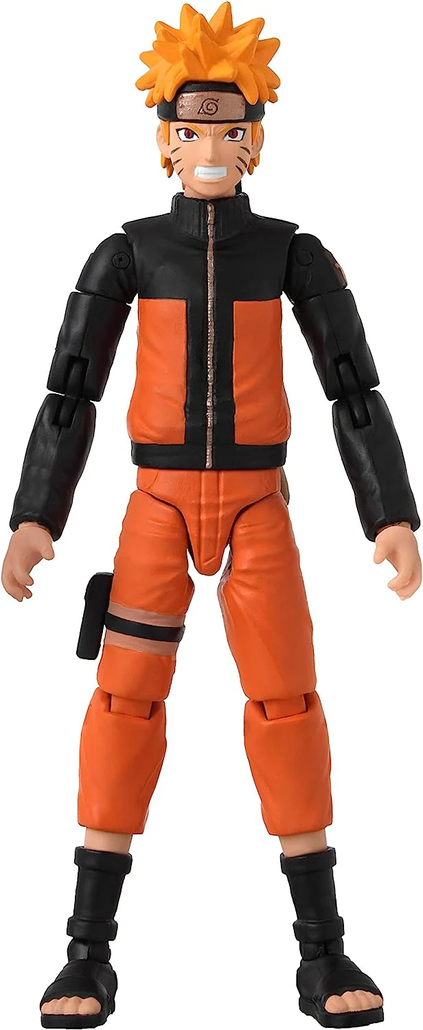 Naruto Shippuden Anime Heroes Beyond Naruto Uzumaki (Tailed Beast Cloak) 8" Action Figure - Image 4