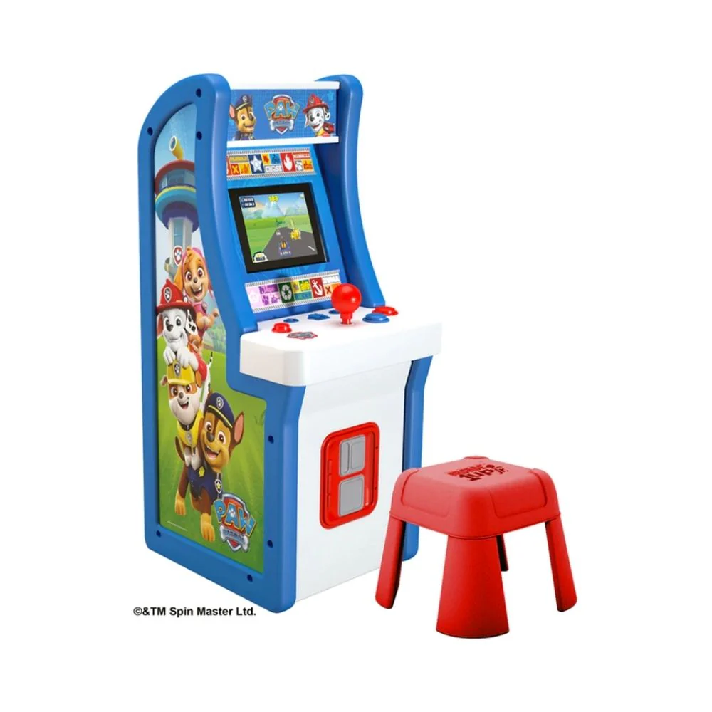 Arcade1Up : Paw Patrol Jr with stool