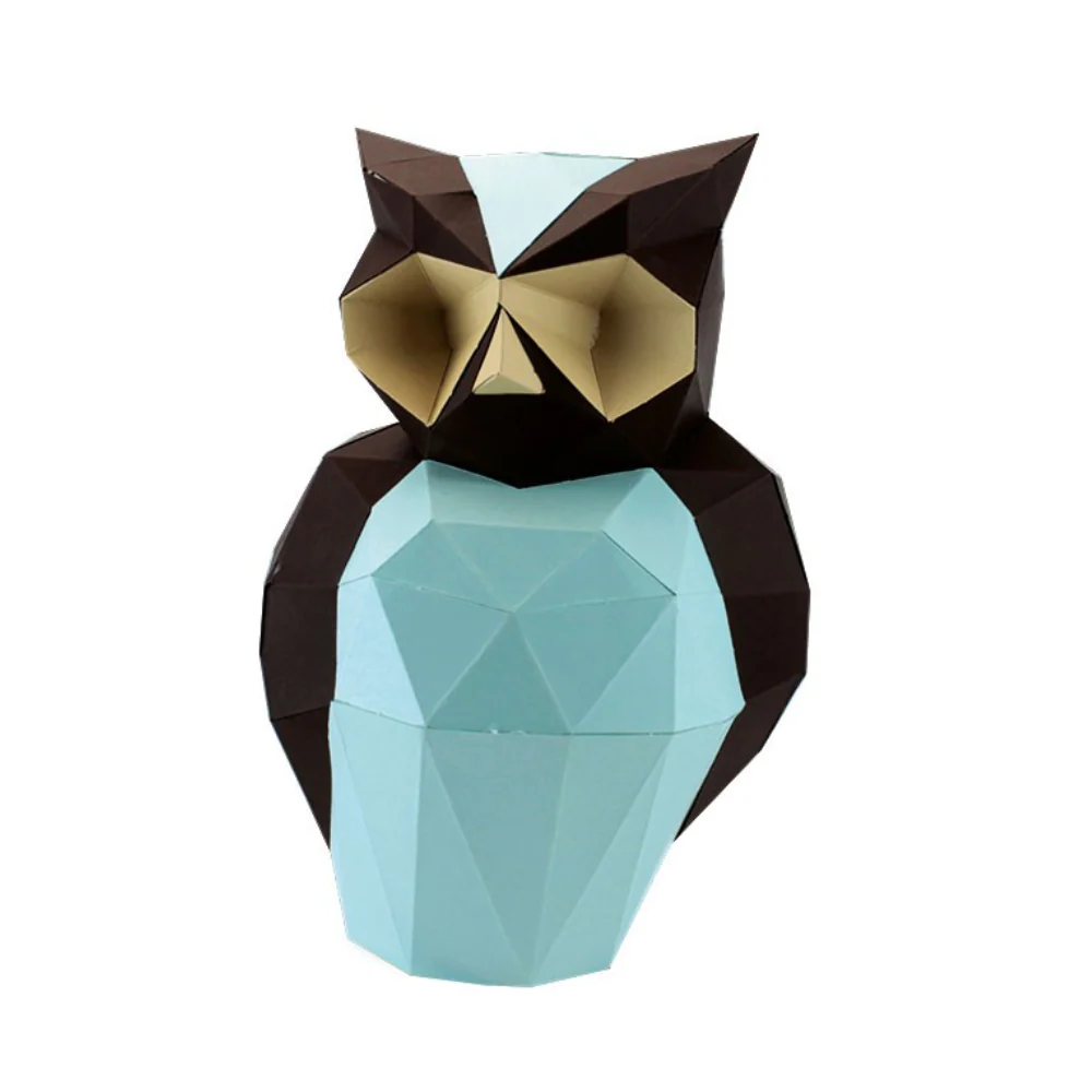 Aristotle The 3D Paper Owl by Agent Paper