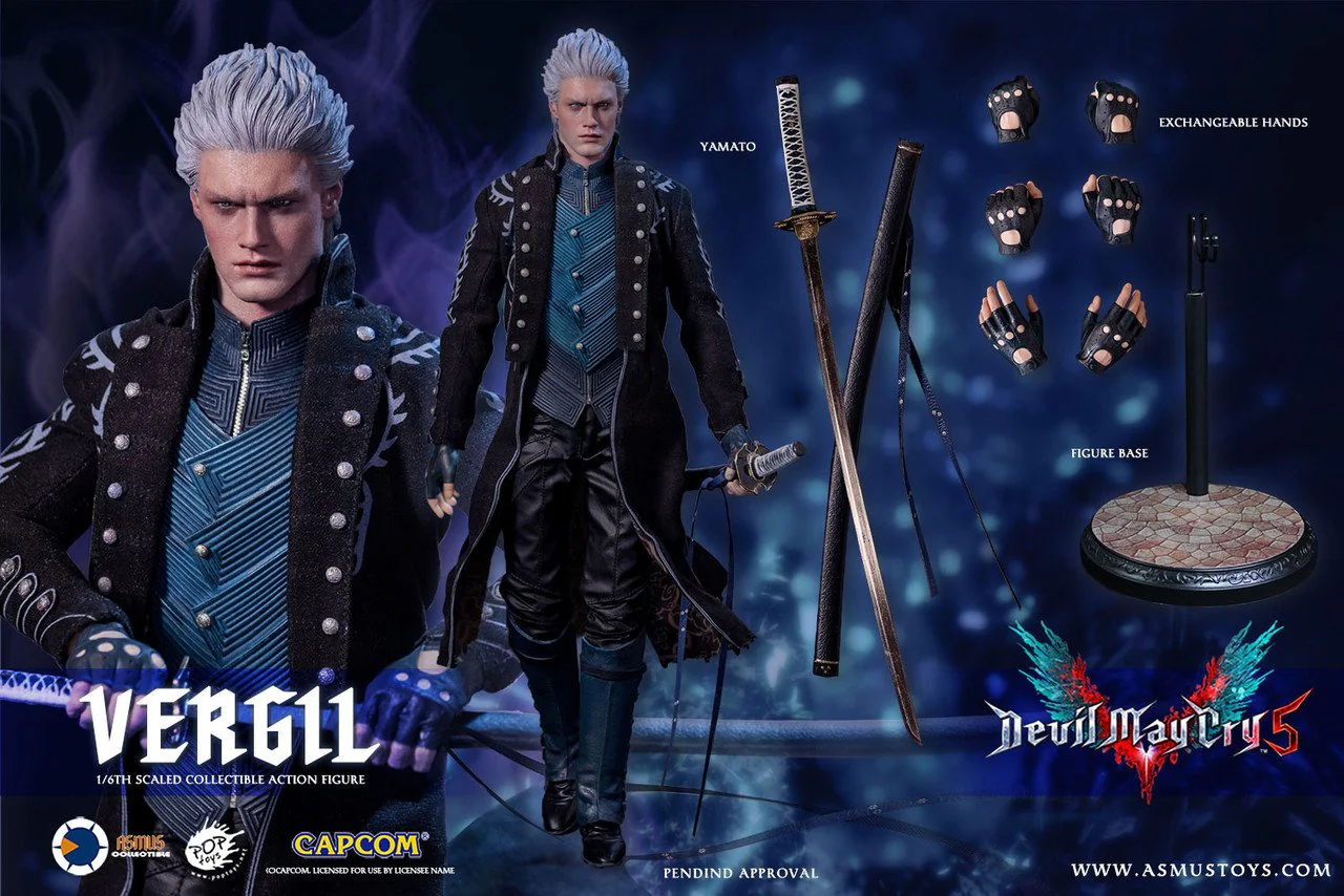 Devil May Cry Vergil 1/6 Scale Action Figure by Asmus Toys - Image 2