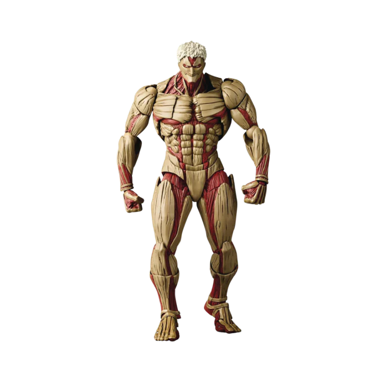 Attack On Titan Amazing Yamaguchi Armored Titan Revoltech Articulated Figures By Kaiyodo