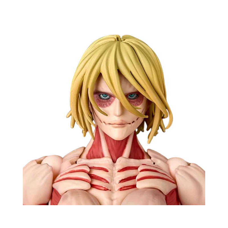 Attack On Titan Amazing Yamaguchi Female Titan Revoltech Articulated Figures By Kaiyodo - Image 2