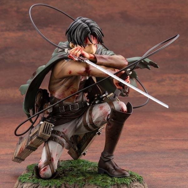 Attack on Titan ARTFX J Levi Fortitude Version 1/7 Scale Complete Figure by Kotobokiya - Image 2