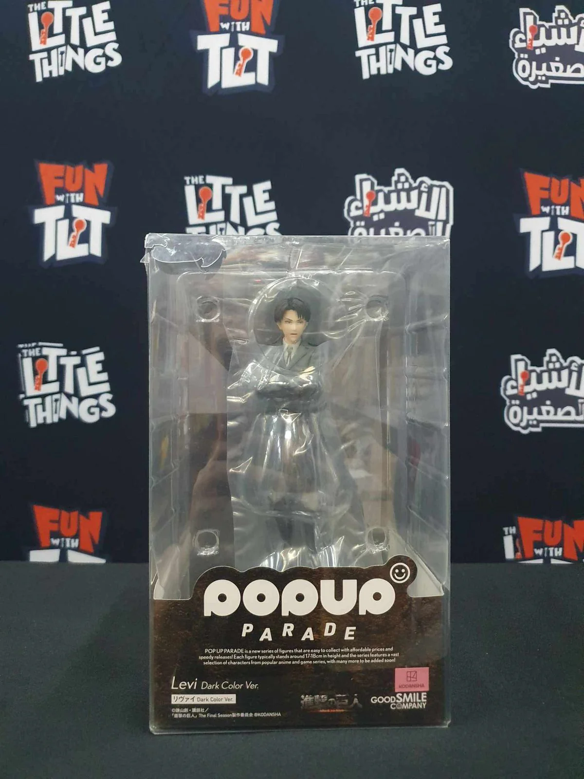 Attack on Titan: Levi Pop Up Parade Figure by Good Smile Company [Damaged Box] - Image 2