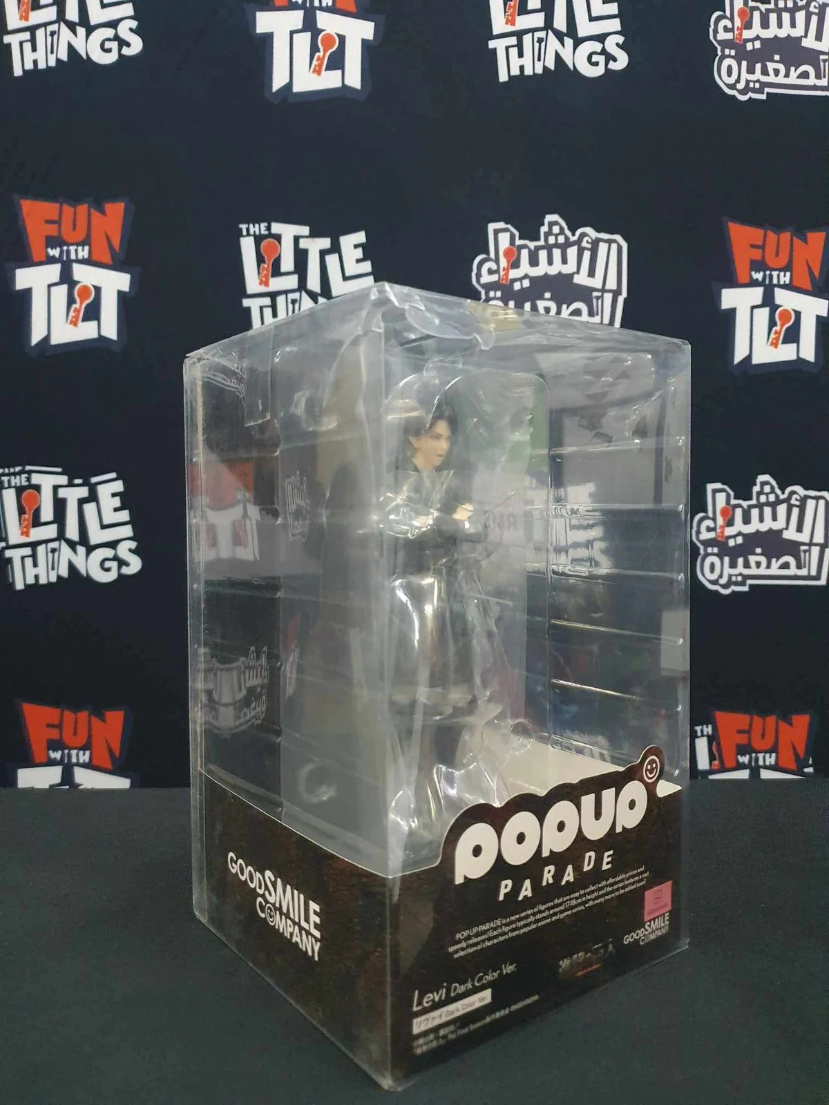 Attack on Titan: Levi Pop Up Parade Figure by Good Smile Company [Damaged Box] - Image 3