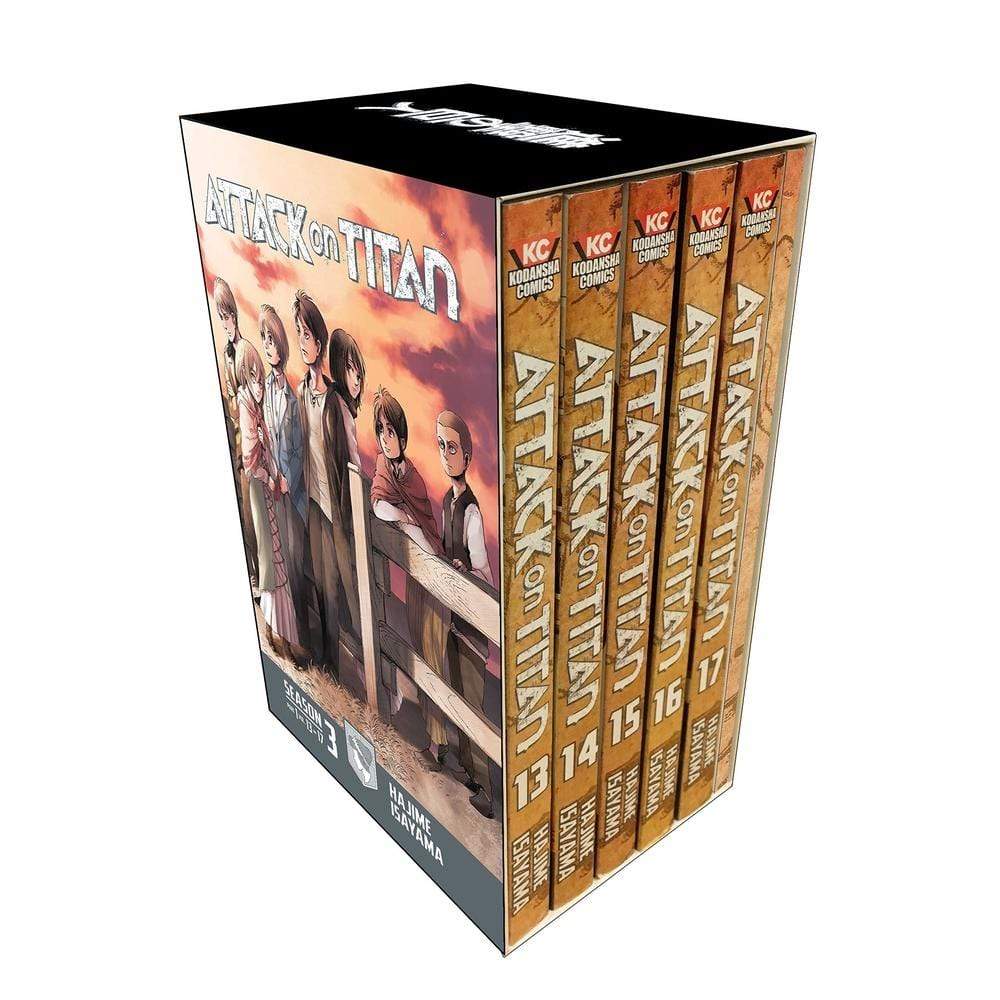 Attack on Titan Season 3 13-17 (5-Volume Set)