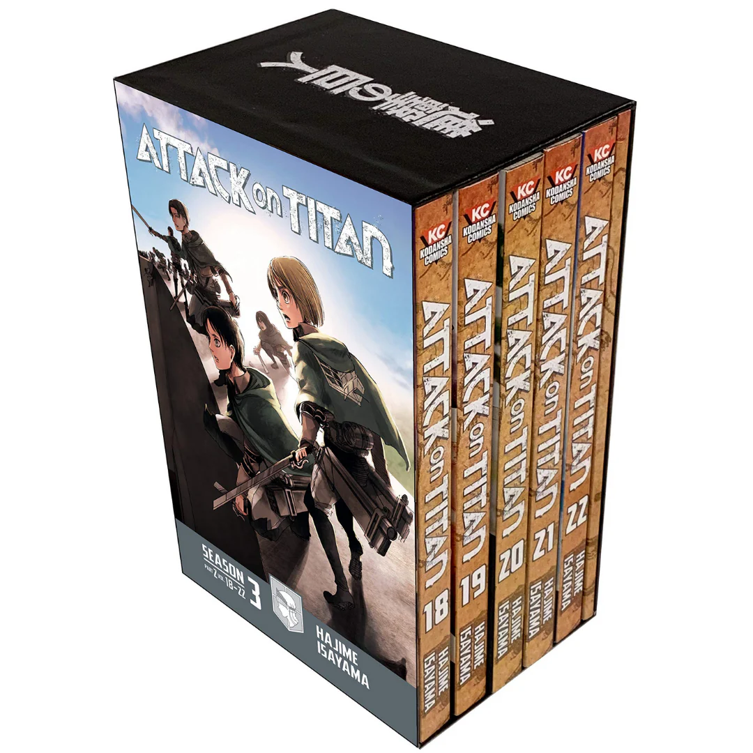 Attack on Titan Season 3 18-22 (5-Volume Set)