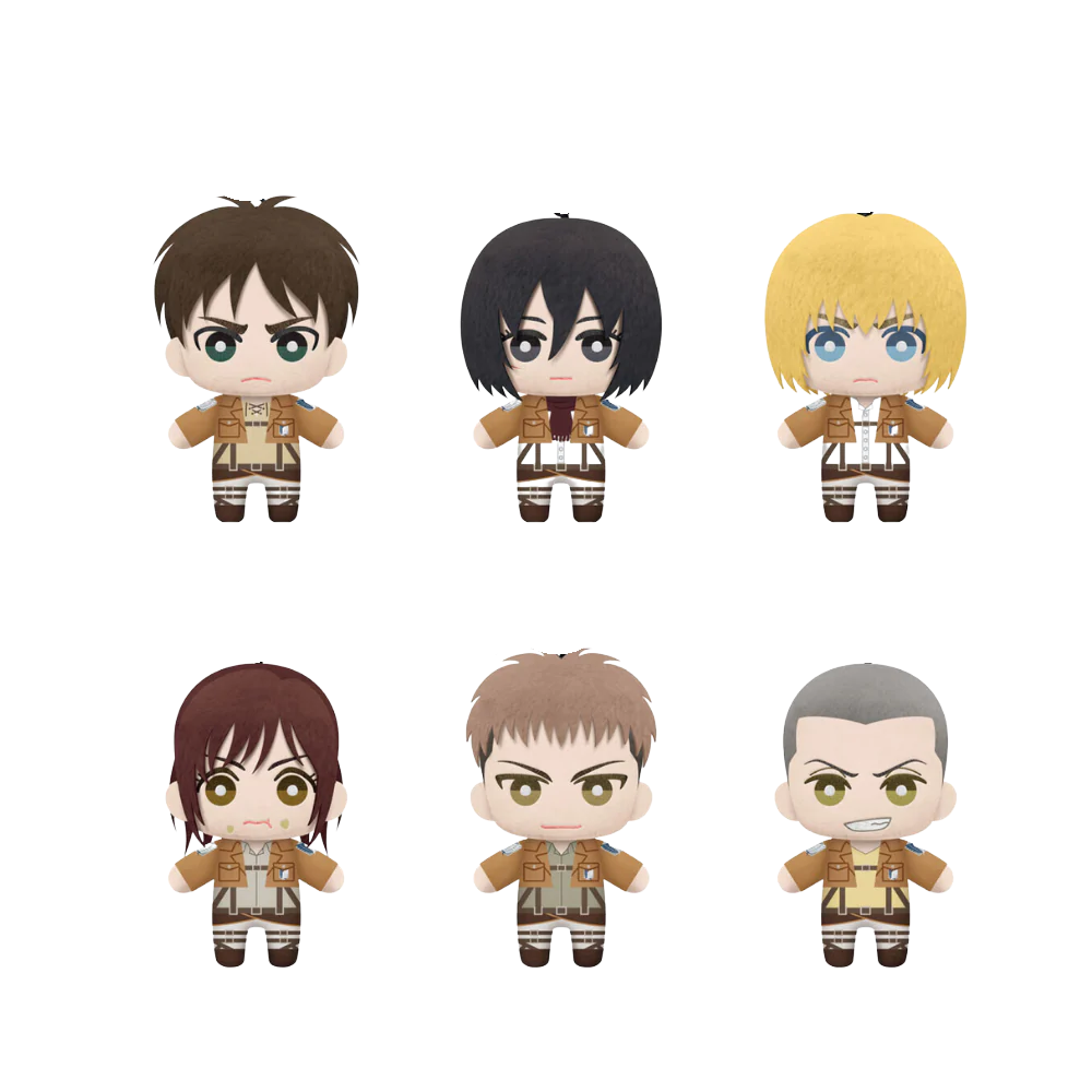 Attack On Titan 6 " Tomonui Plush by Banpresto (1 Random)