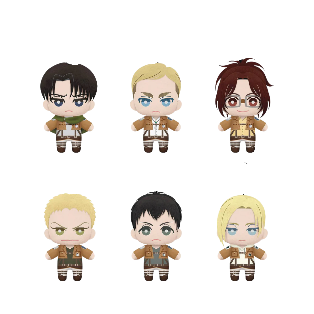 Attack On Titan 6" Tomonui Plush by Banpresto (1 Random)