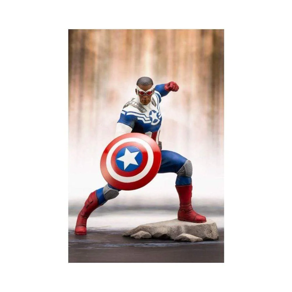 Kotobukiya : Avengers Captain America (Sam Wilson) Artfx+ - Image 3