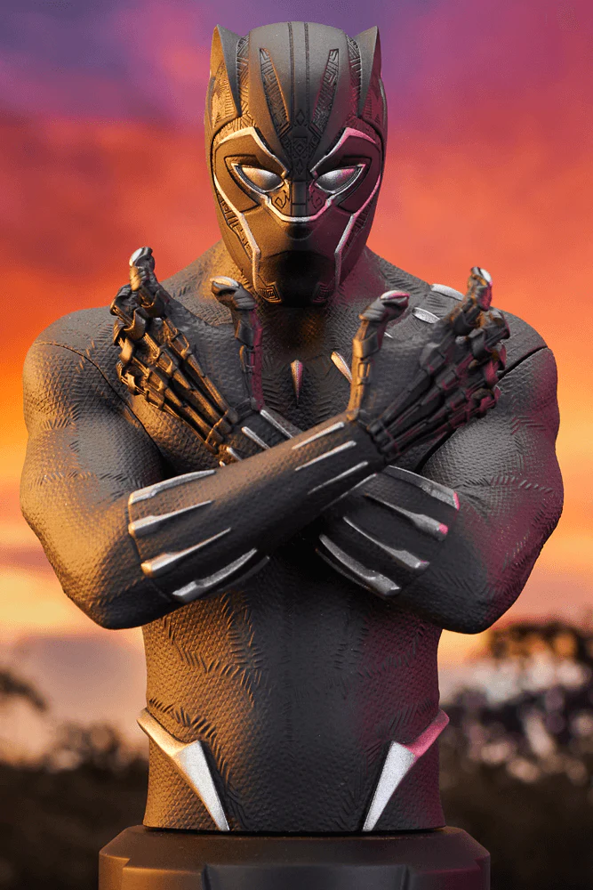 Avengers Endgame Black Panther 1/6 Scale Bust By Diamond Select Toys - Image 4