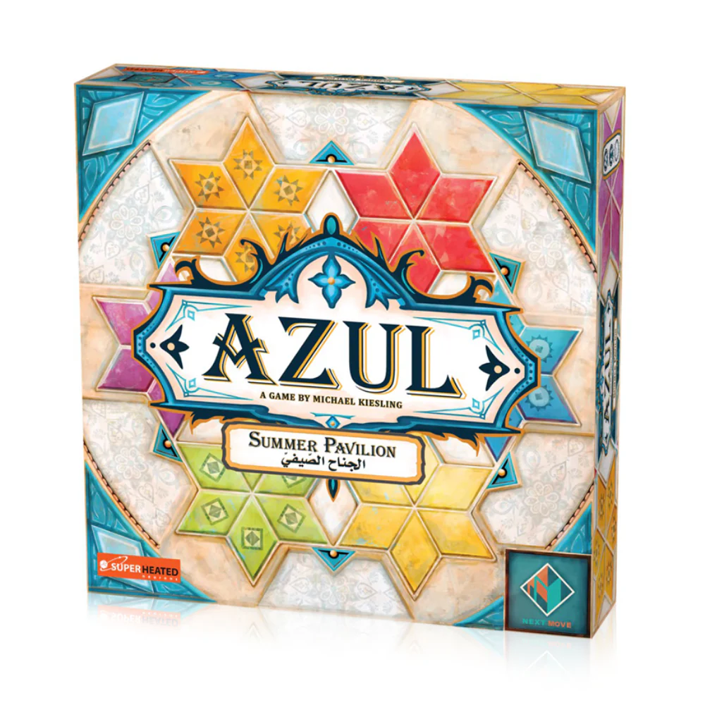 Azul : Summer Pavilion Arabic/English Board Game
