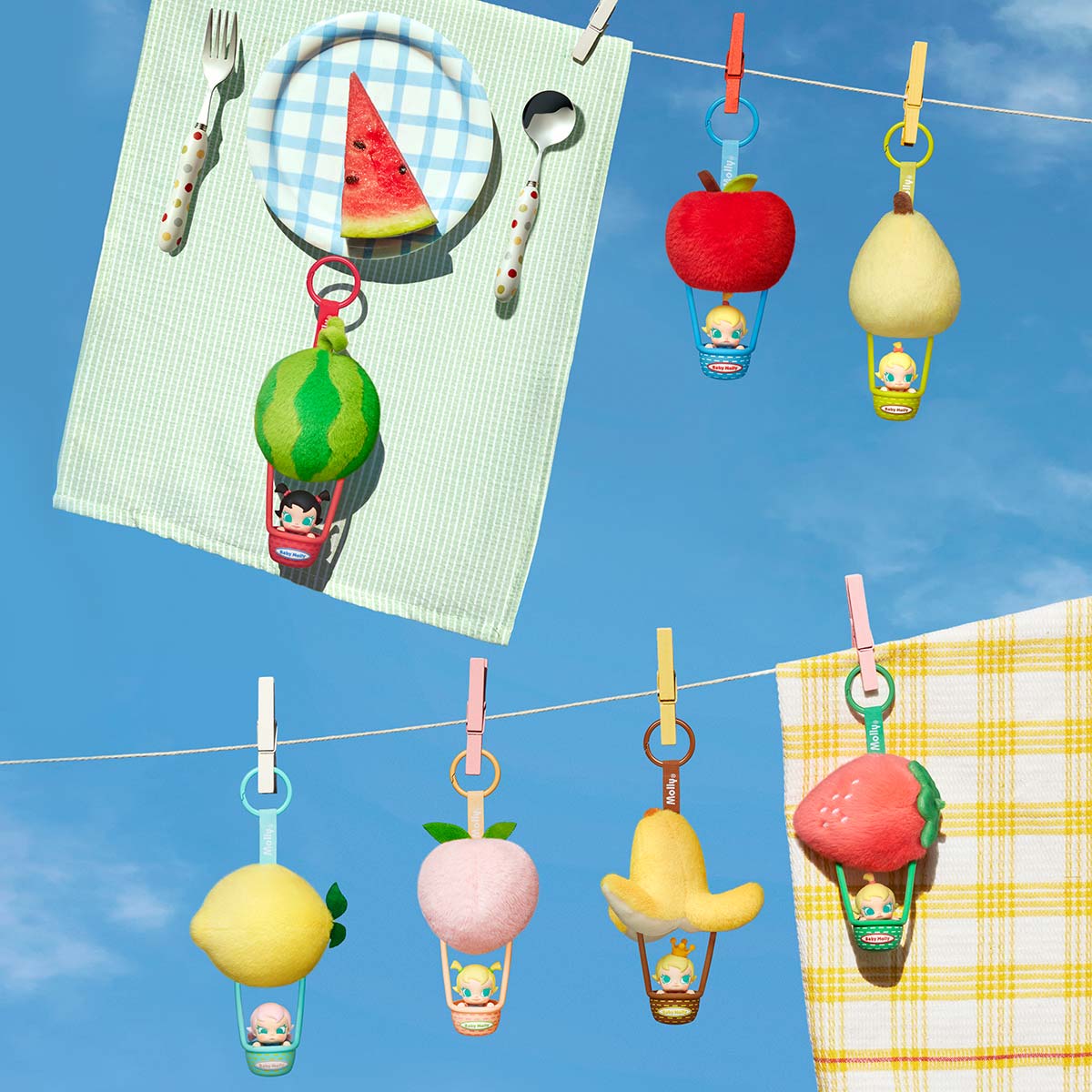 Baby Molly Fruity Aroma Series- Sachet Pendant Blind Box By Pop Mart - Image 2