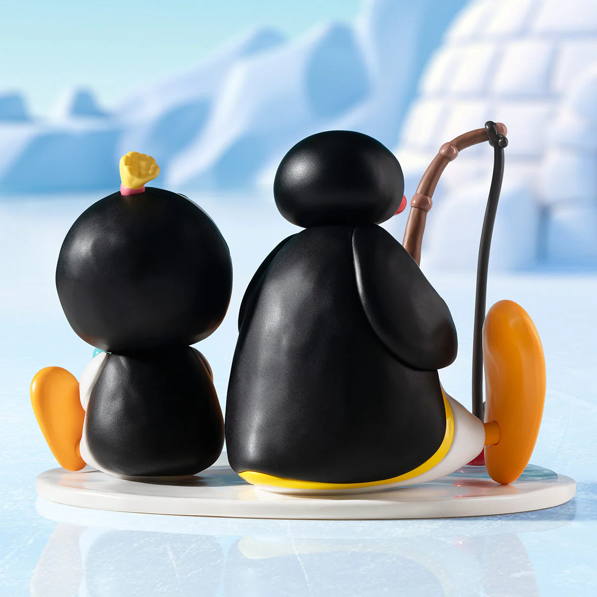 Baby Molly × Pingu Fishing Time Figure By Pop Mart - Image 3