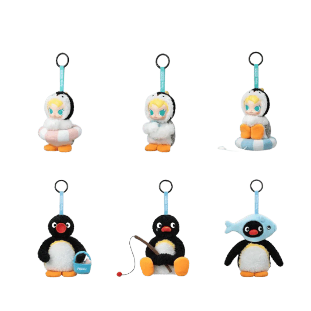 Baby  Molly Pingu Happy Fishing  Series-Vinyl  Plush Pendant Blind Box By Pop Mart - Image 2