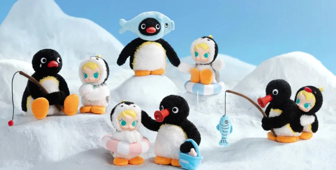 Baby  Molly Pingu Happy Fishing  Series-Vinyl  Plush Pendant Blind Box By Pop Mart - Image 4