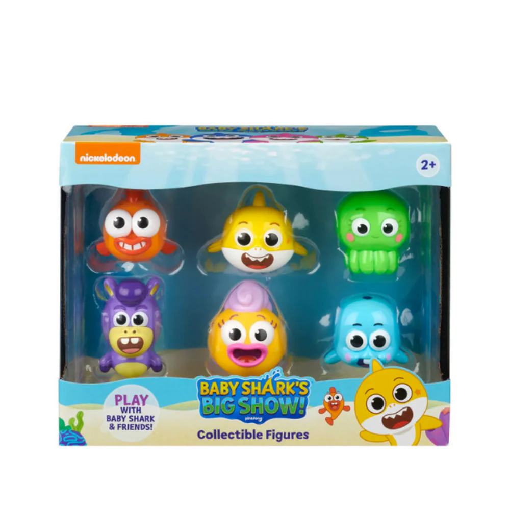 Baby Shark BS Figures 6-Pack