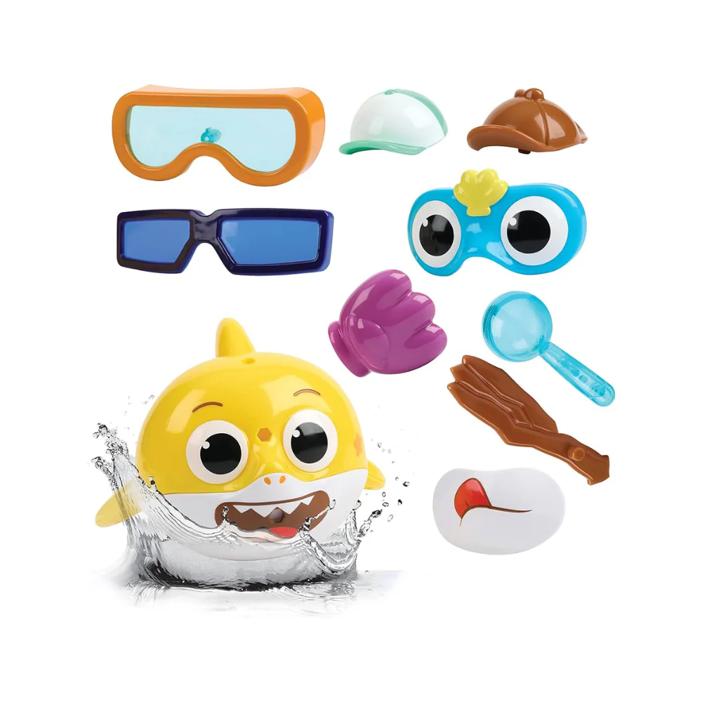 Baby Shark Mix And Match Bath Swimmer Play Set - Image 3