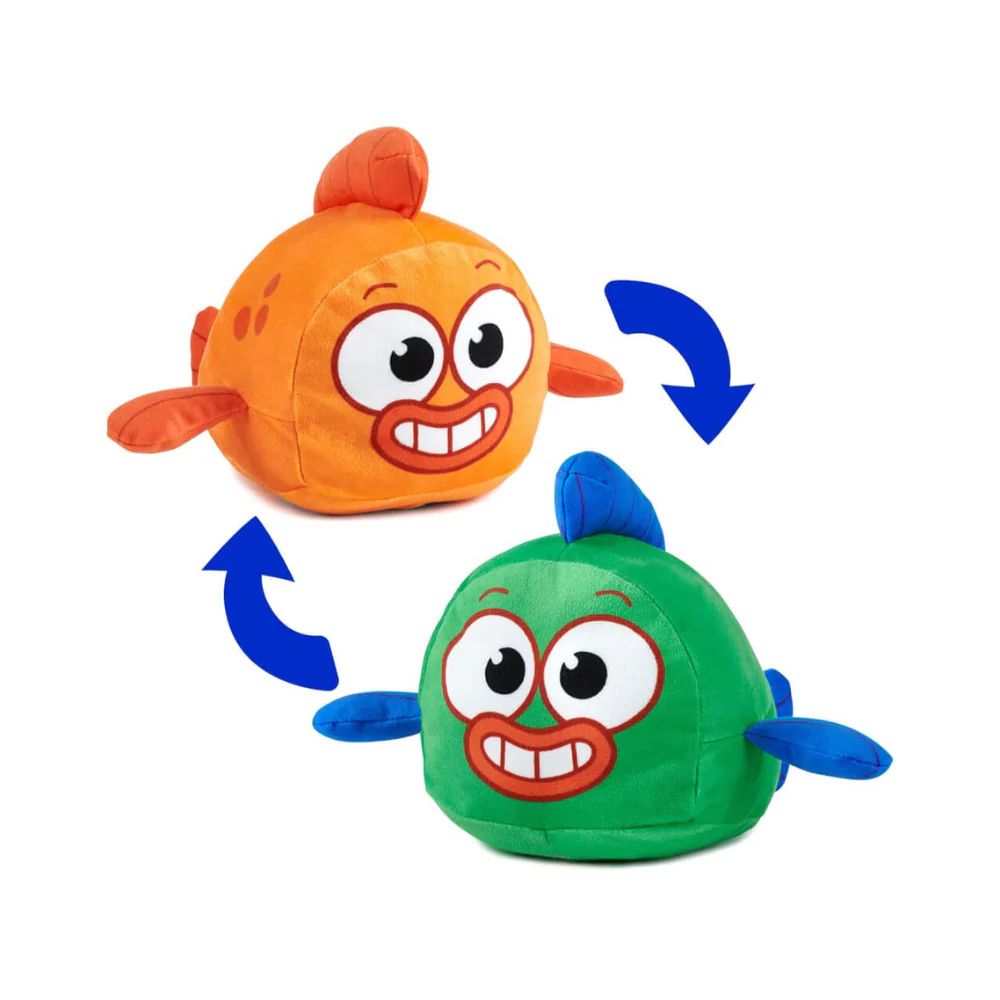 Baby Shark BS Reversible Plush William Captain Kelp - Image 2