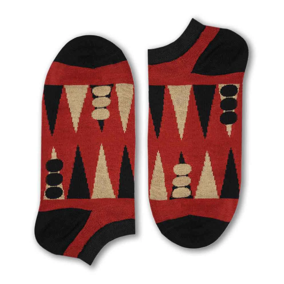 Backgammon Sock (Short) - Size 41-46