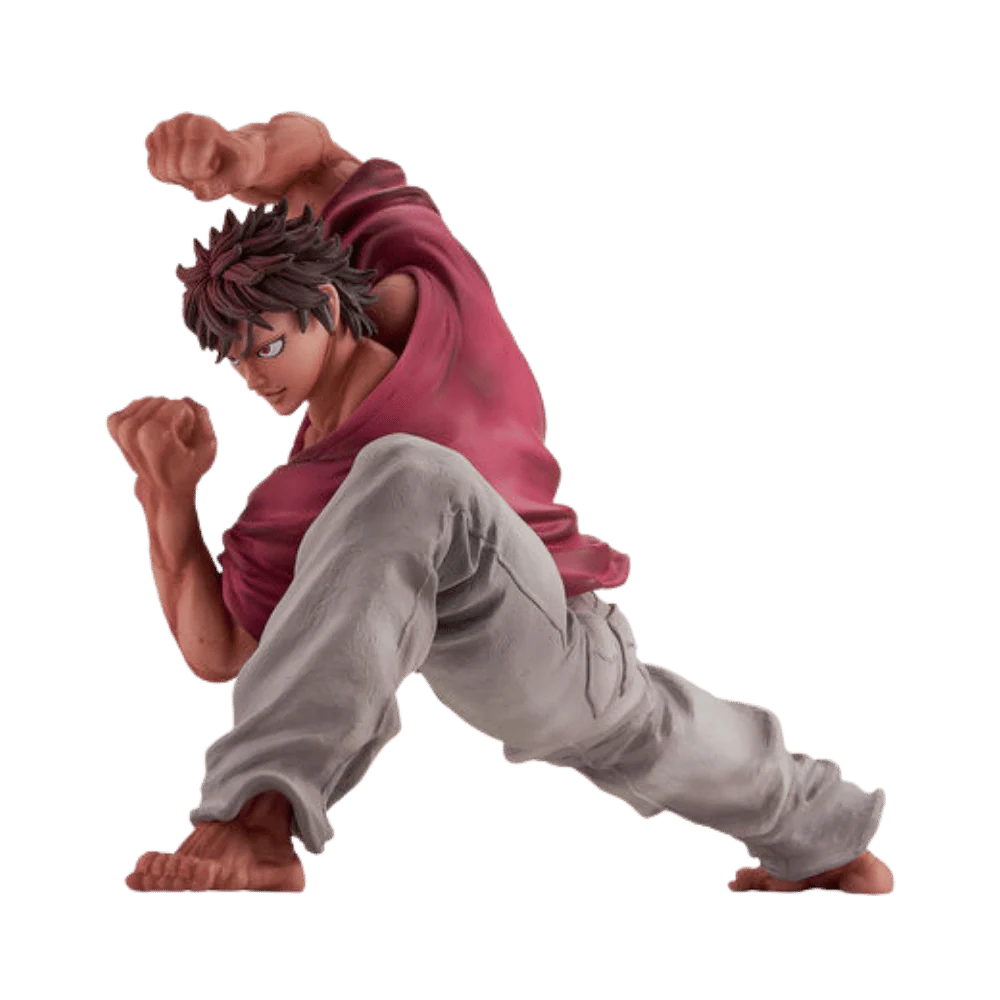 Baki Masterlise Ichibansho Baki Hanma (The World Can Be Changed With One Fist) Figure By Bandai