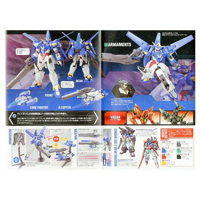 Bandai: 1/144 HG AGE #21 Gundam AGE-3 Normal - Image 3