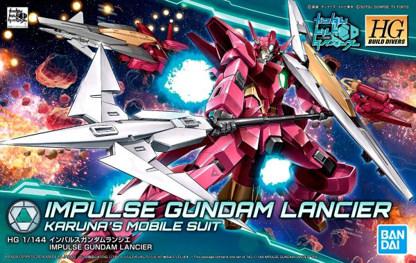 Bandai Spirits: 1/144 HGBD #18 Impulse Gundam Ransche - Image 4