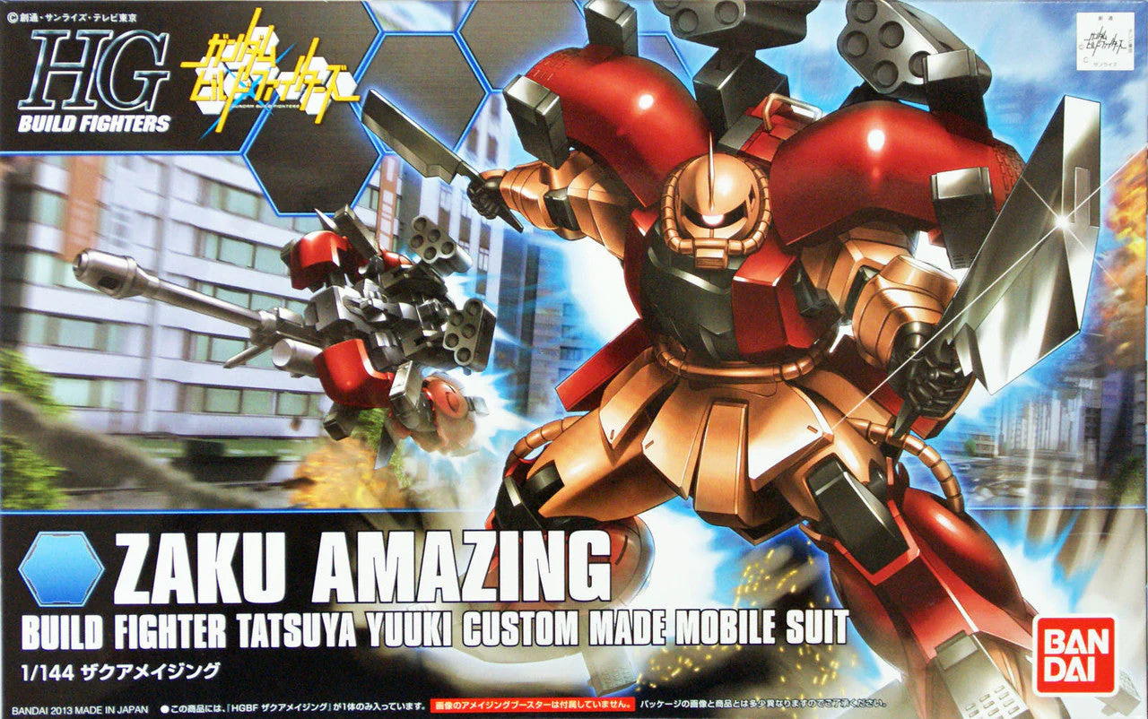 Bandai Spirits: 1/144 HGBF #02 Zaku Amazing - Image 2
