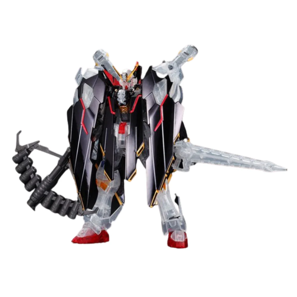 Bandai Spirits: 1/144 HGBF Crossbone Gundam X-1 Full Cloth Type GBFT Plated / Clear ver.