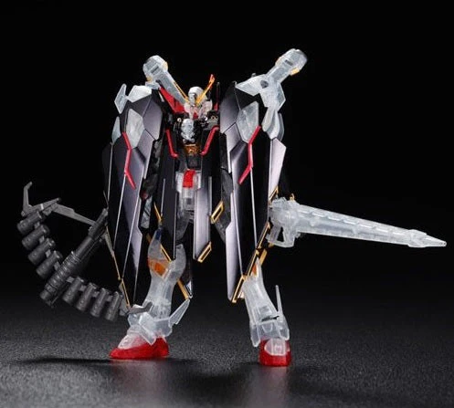 Bandai Spirits: 1/144 HGBF Crossbone Gundam X-1 Full Cloth Type GBFT Plated / Clear ver. - Image 3