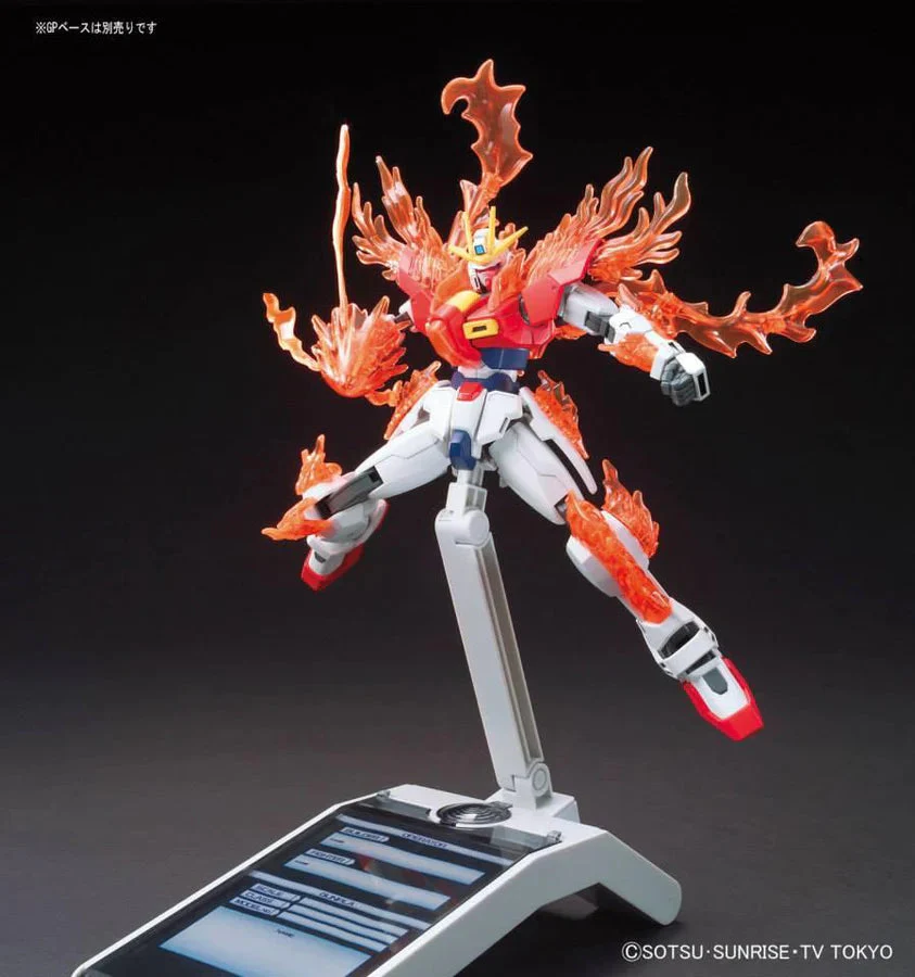 Bandai Spirits: 1/144 HGBF Try Burning Gundam Plavsky Particle Clear ver. *EXPO Exclusive - Image 4