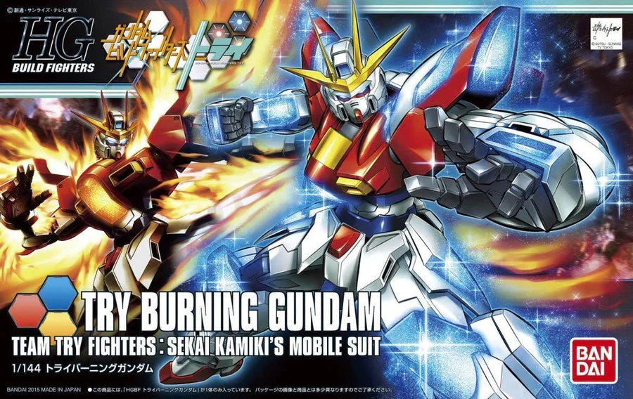 Bandai Spirits: 1/144 HGBF Try Burning Gundam Plavsky Particle Clear ver. *EXPO Exclusive - Image 5