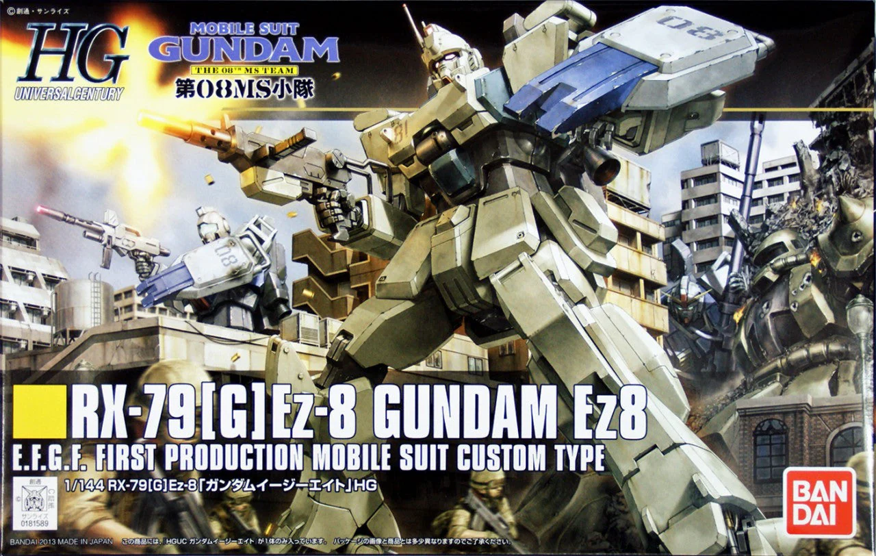 Bandai Spirits: 1/144 HGUC #155 Gundam Ez8 - Image 3