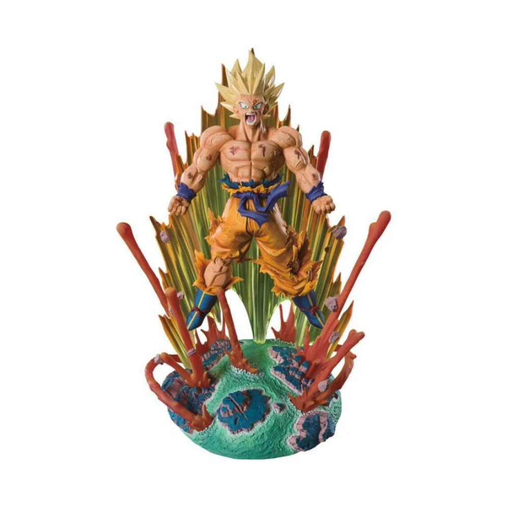 Dragon Ball Z Super Saiyan Son Goku Are You Talking About Krillin? Figuartszero [Extra Battle] Figure by Bandai Tamashii