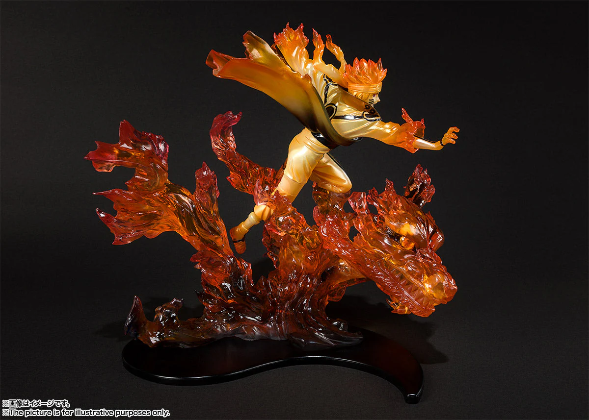Figuarts Zero Naruto Shippuden - Naruto Uzumaki -Kurama- Kizuna Relation By Bandai Tamashii - Image 3
